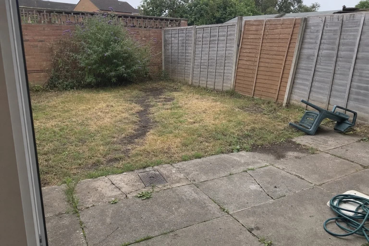 Garden Redesign — before